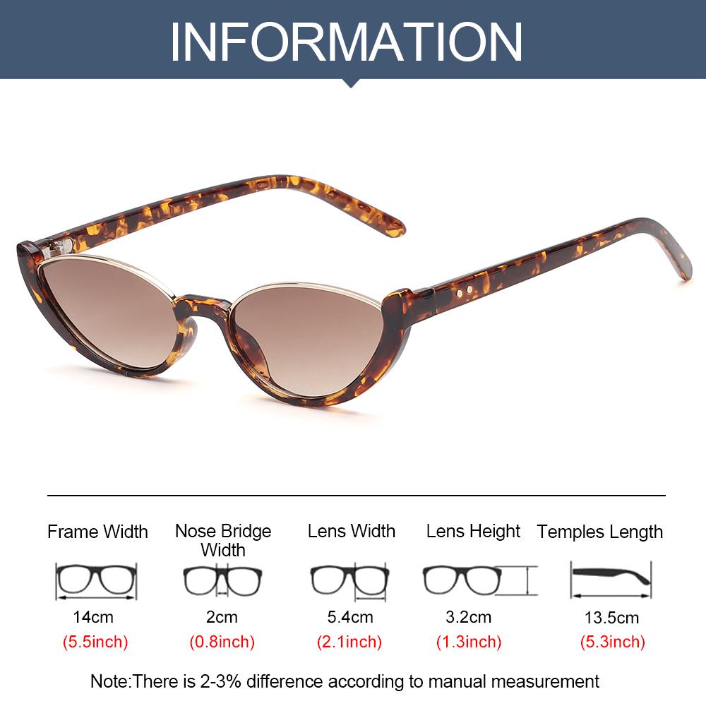 Óculos de Sol Vintage Pequenos - Sunglasses Cat Eye avaliação e preço